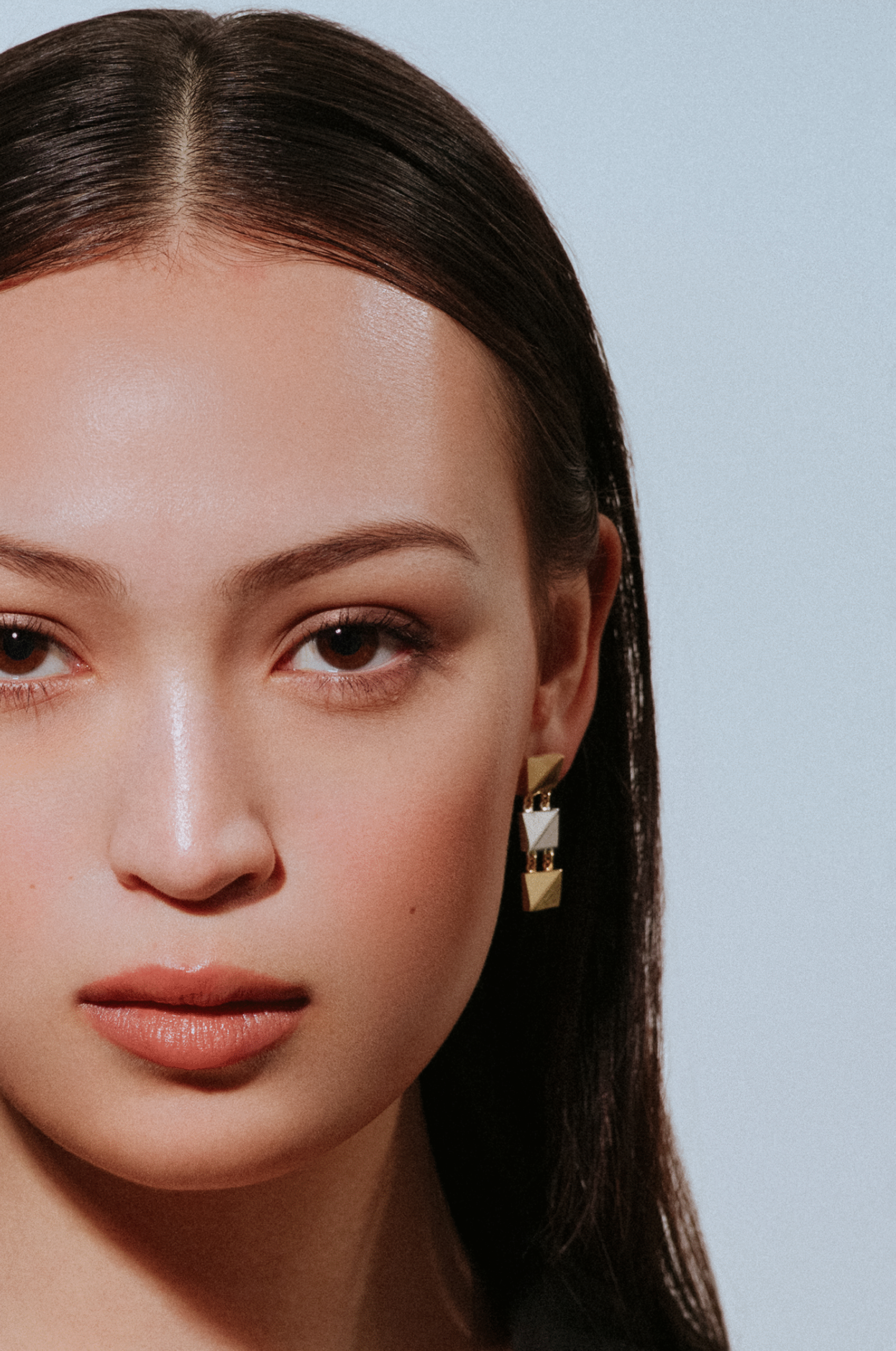 dangle earring model shot copy